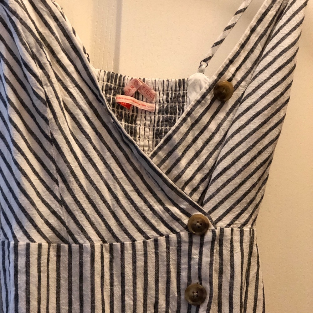 Urban Outfitters Linen Midi Dress